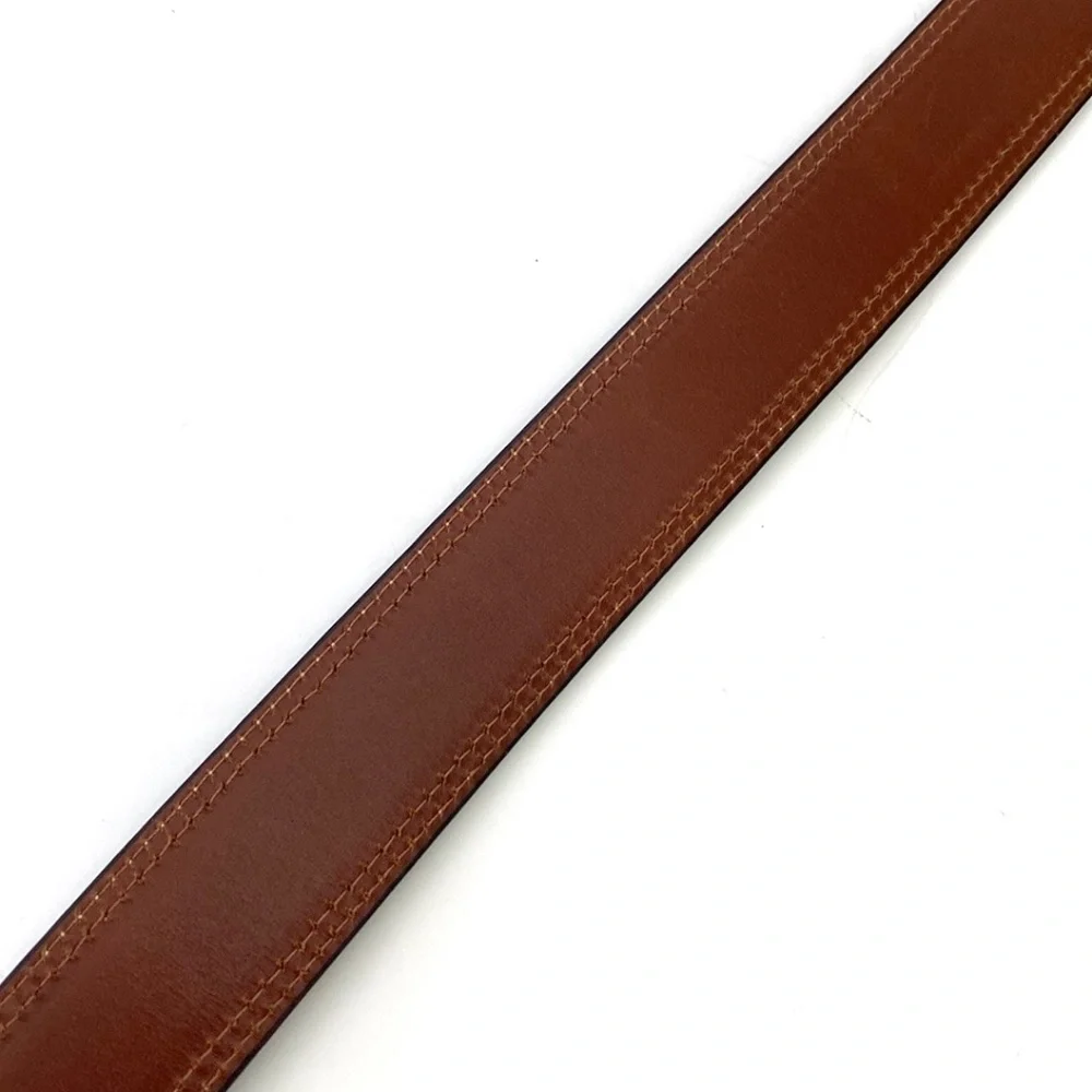 Lands End Men's Black Pebble Grain Leather Belt